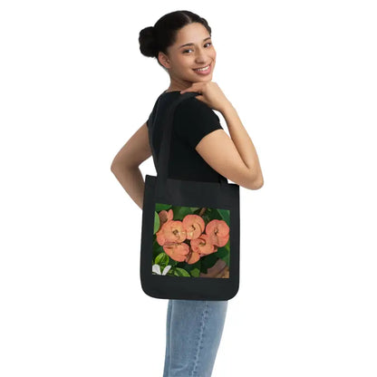 Eco-chic Canvas Tote Bag: Style Meets Sustainability - one Size / Black Bags