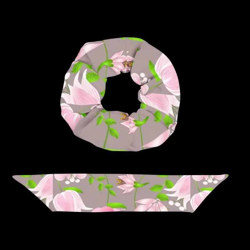 Pink Flowers - All-day Comfort | Dipaliz - Ponytail Holders