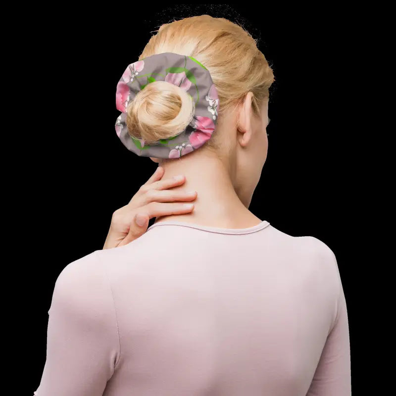 Pink Flowers - All-day Comfort | Dipaliz - Ponytail Holders