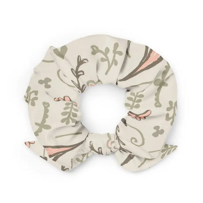 Turn Heads with our Eco-friendly Revamped Floral Scrunchie - Hair Accessory