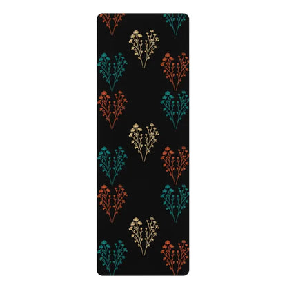 Eco-chic Rubber Yoga Mat: Comfort Meets Sustainability - Home Decor