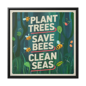 Sleek Matte Canvas Wall Art with Special Proprietary Coating - Dipaliz - 24″ x / Black / 1.25’’ - Posters Prints &