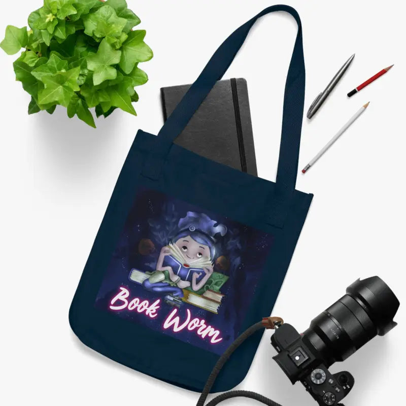 Eco Chic Style: Nature’s Best Organic Tote Bag - one Size / Navy Bags