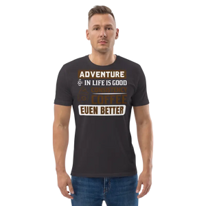 Unisex Organic Cotton Tee - Eco-chic Sustainable Style - Dipaliz - Anthracite / s - T-shirts