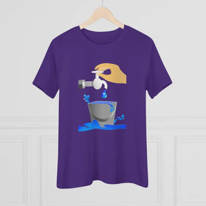 Women’s Premium Tee - Eco Save Water Style - Dipaliz - T-shirts