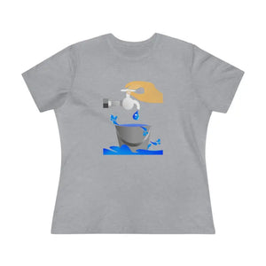 Women’s Premium Tee - Eco Save Water Style - Dipaliz - T-shirts