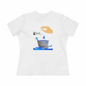 Women’s Premium Tee - Eco Save Water Style - Dipaliz - T-shirts