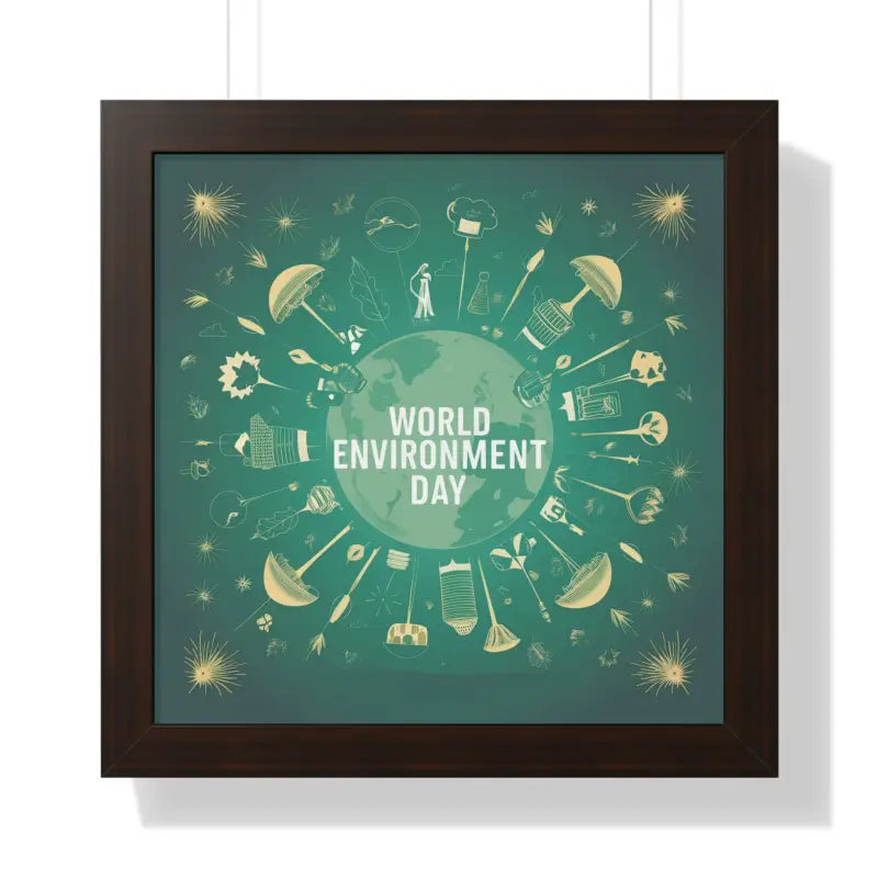 Eco-chic World Environment Day Poster - a Greener Delight!