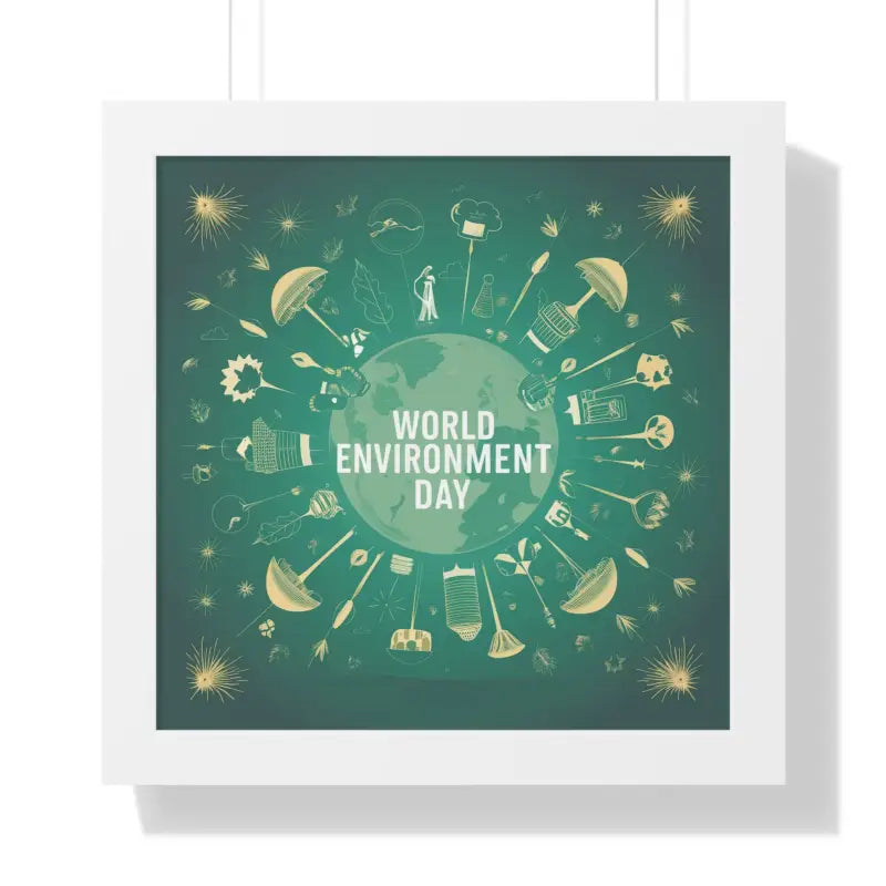 Eco-chic World Environment Day Poster - a Greener Delight!