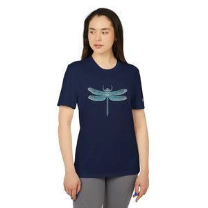 Dragonfly T-shirt - Eco Unisex Sports Style - Dipaliz - Collegiate Navy / s - T-shirts
