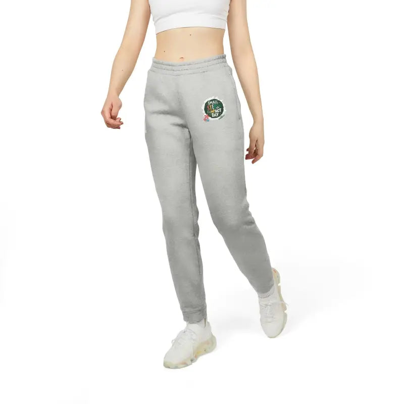 Celebrate World Environment Day in Eco-friendly Adidas Fleece Joggers - Trousers