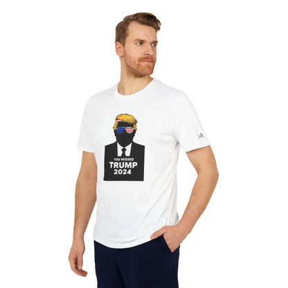 Eco-friendly Adidas Missed Trump 2024 Tee - Recycled Style - White / m T-shirt