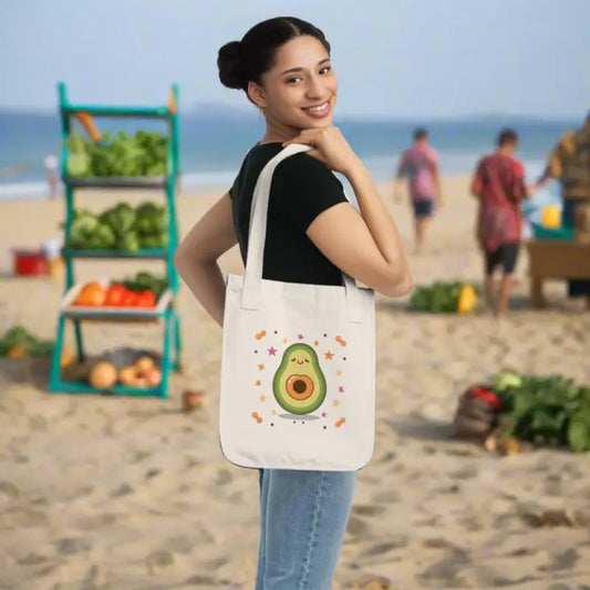 Eco-friendly Canvas Tote for Avocado Lovers: Shop Dipaliz Now! - Bags