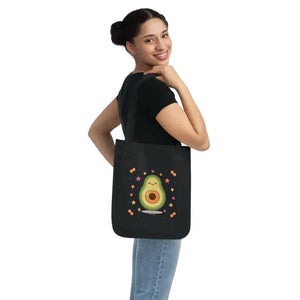 Eco-friendly Canvas Tote - Avocado Loversdream Style - Dipaliz - one Size / Black - Bags