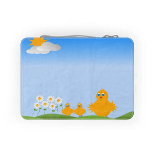 Birds in Meadow Paper Lunch Bag - Trendy Fashion Style - Dipaliz - one Size / Grey - Boxes & Totes