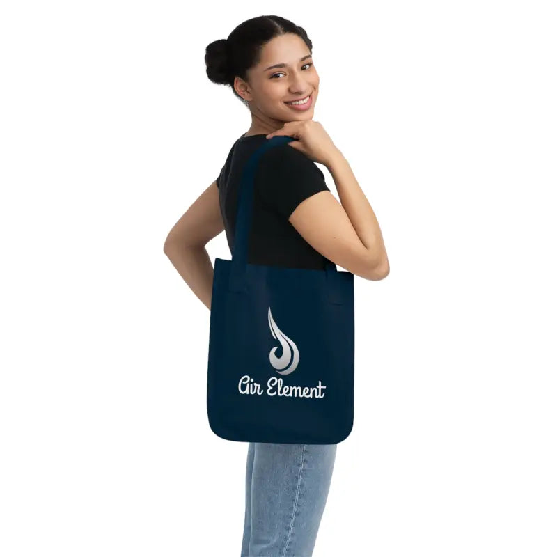 Eco-chic Dipaliz Canvas Tote Bag for any Occasion - one Size / Navy Bags