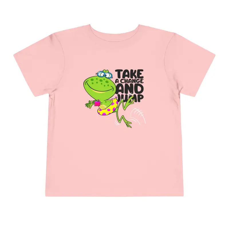 Eco-friendly Frog Short Sleeve Tee for Toddlers - Kids Clothes