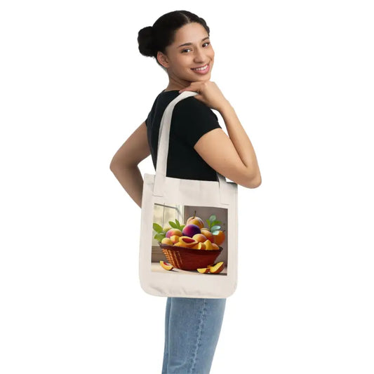 Eco-chic Canvas Tote: Style Meets Sustainability - one Size / Natural Bags