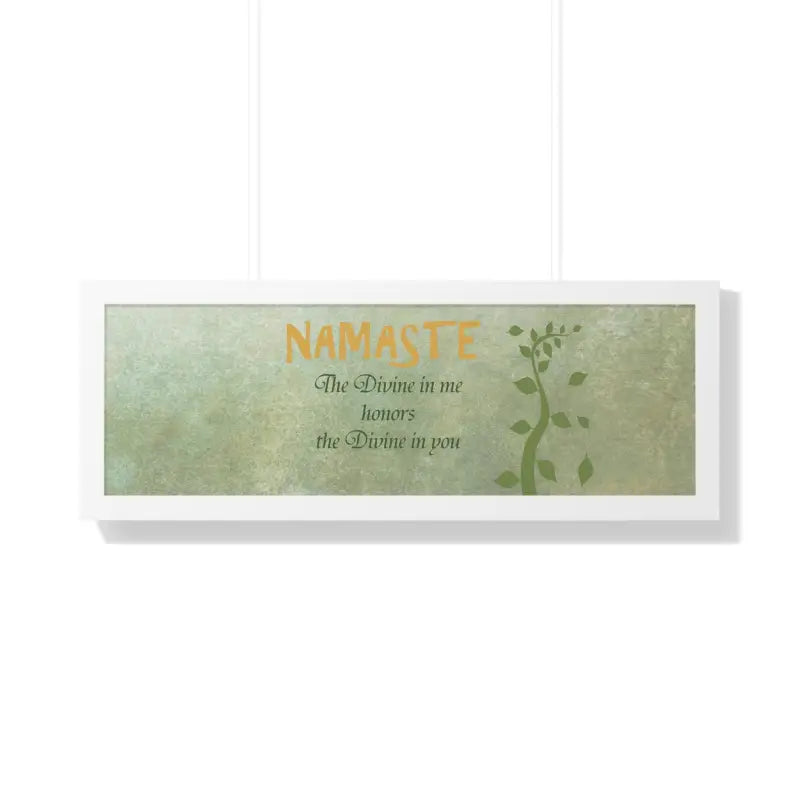 Dazzling Eco-friendly Framed Horizontal Poster for your Home