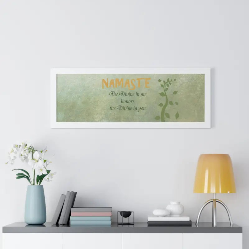 Dazzling Eco-friendly Framed Horizontal Poster for your Home