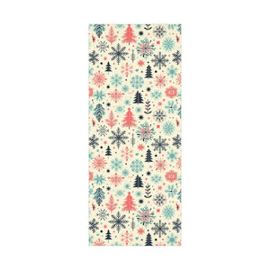 Eco-friendly Spruce Snowflakes Wrapping Paper - Holiday - Dipaliz