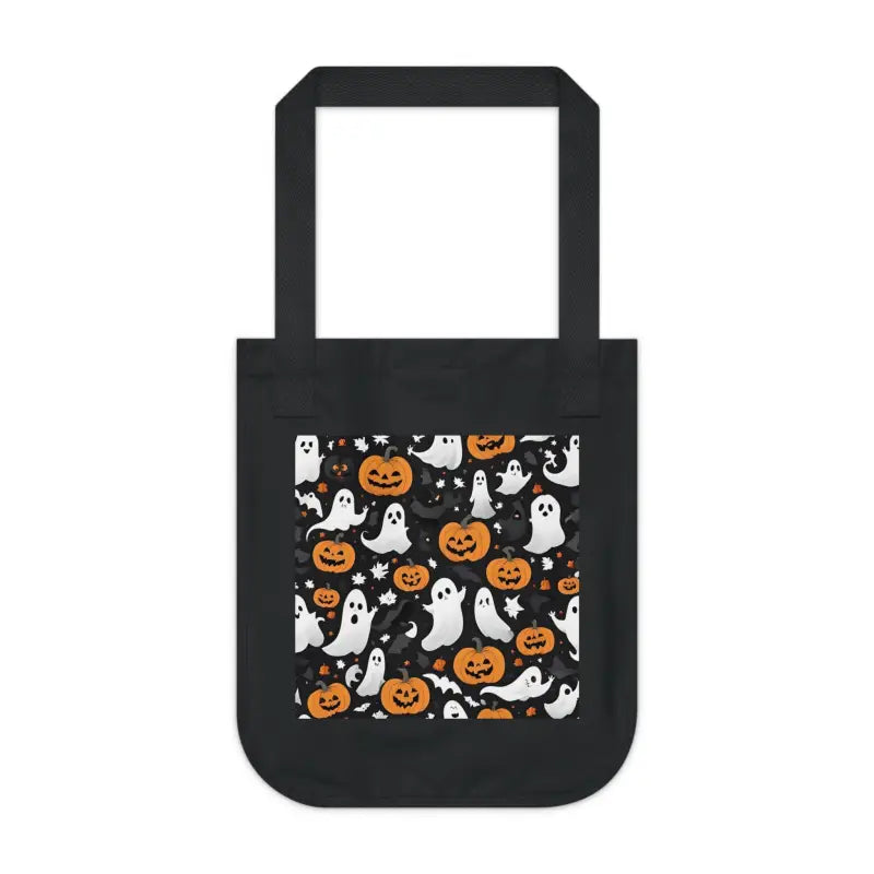 Spooky Halloween Canvas Tote: Eco-friendly Fun Awaits! - Bags