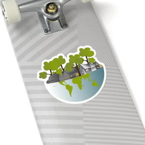 Kiss Cut Stickers - Eco Chic Save Planet Fashion - Dipaliz - Decorative