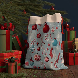 Christmas Decorations Linen Bag - Eco-friendly Reusable - Dipaliz - 19.7’’ x 26’’ - Gift Bags