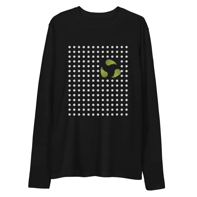 Turn Heads with Dipaliz Recycle Symbol Long Sleeve Tee - Black / s T-shirt