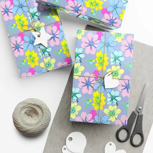 Floral Print Gift Wrap Papers - Bold Trendy Style - Dipaliz - Wrapping Paper