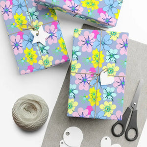 Floral Print Gift Wrap Papers - Bold Trendy Style - Dipaliz - Wrapping Paper
