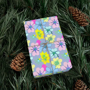 Floral Print Gift Wrap Papers - Bold Trendy Style - Dipaliz - Wrapping Paper