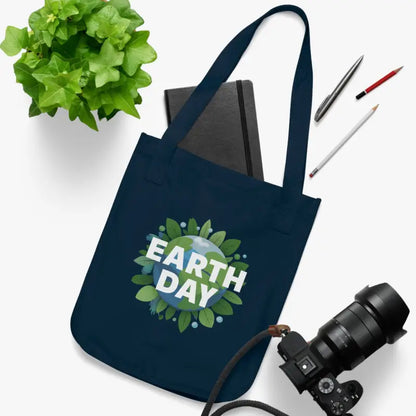 Rock your Eco-friendly Look with our Organic Canvas Tote - one Size / Navy Bags