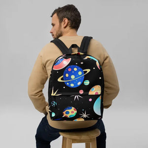 Space Lover’s Water Resistant Backpack - Epic Adventure Ready - Dipaliz - Backpacks