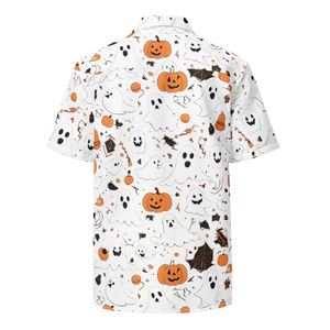 Eco Friendly Unisex Button Shirt Halloween Party Style - Dipaliz - Shirts