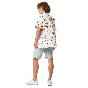 Eco Friendly Unisex Button Shirt Halloween Party Style - Dipaliz - Shirts