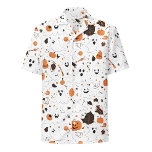 Eco Friendly Unisex Button Shirt Halloween Party Style - Dipaliz - Shirts