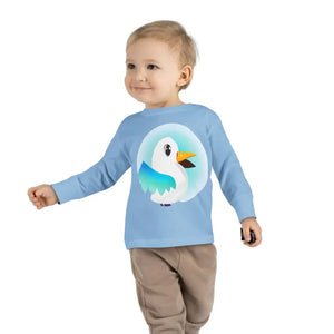 Toddler Long Sleeve Tee - Eco Cozy Cotton Style - Dipaliz - Baby & Tops