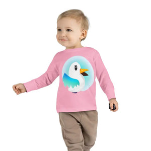 Toddler Long Sleeve Tee - Eco Cozy Cotton Style - Dipaliz - Baby & Tops
