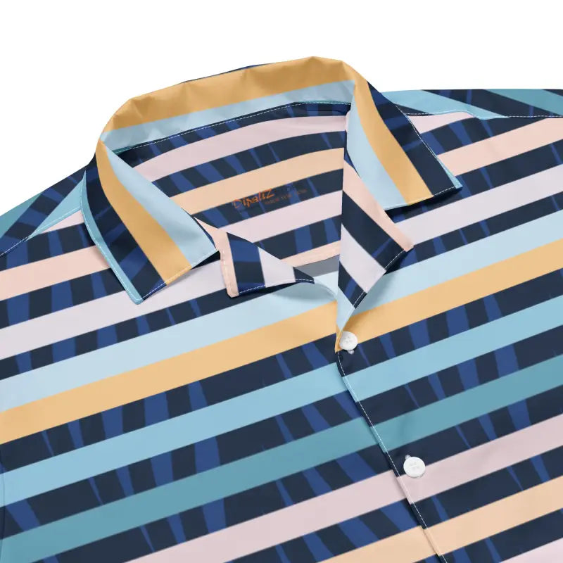 Catch Eyes with our Eco-friendly Unisex Blue Button Shirt! - Shirt