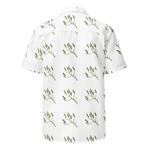 Unisex Button Shirt Flora Graphics Eco Friendly Summer Style Dipaliz - Shirts