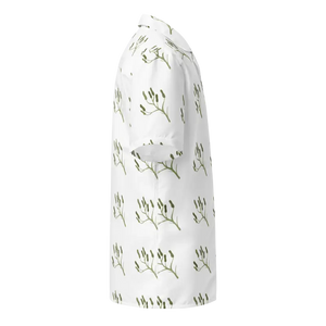 Unisex Button Shirt Flora Graphics Eco Friendly Summer Style Dipaliz - Shirts