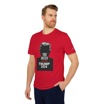 Eco-friendly Unisex Trump Tee 2024: Stylish & Sustainable - Power Red / s T-shirt