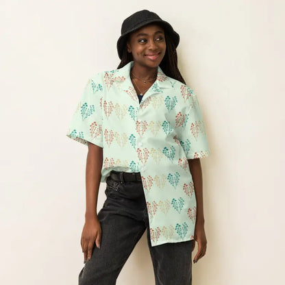 Blossom in Style: Eco-friendly Wild Flowers Button Shirt