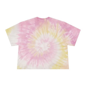 Vibrant Tie Dye Crop Tee Relaxed Fit Sustainable Style - Dipaliz - Tops