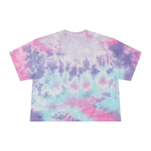 Vibrant Tie Dye Crop Tee Relaxed Fit Sustainable Style - Dipaliz - Tops