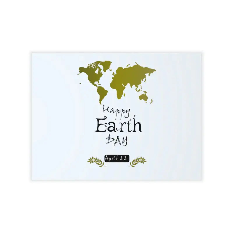 Jazz Up your Walls with Eco-friendly World Earth Day Decals - 24″ × 18″ Wall Decal