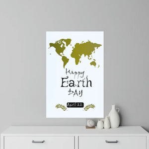 World Earth Day Wall Decals - Eco Celebration Decor - Dipaliz - Home