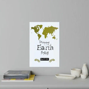 World Earth Day Wall Decals - Eco Celebration Decor - Dipaliz - Home