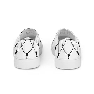Women’s Slip Canvas Shoes Mandal Pattern Comfort Style - Dipaliz - Sneakers